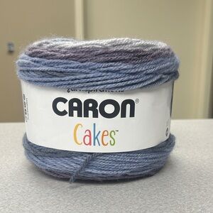 Carbon Yarn in Blue and Gray
